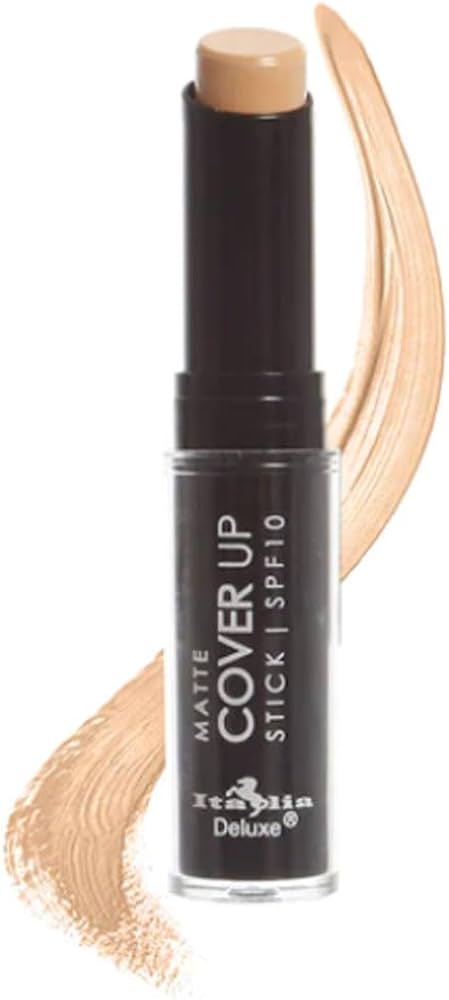 Italia Deluxe Pick 1 Color of Matte Cover Up Concealer Stick Conceal BB