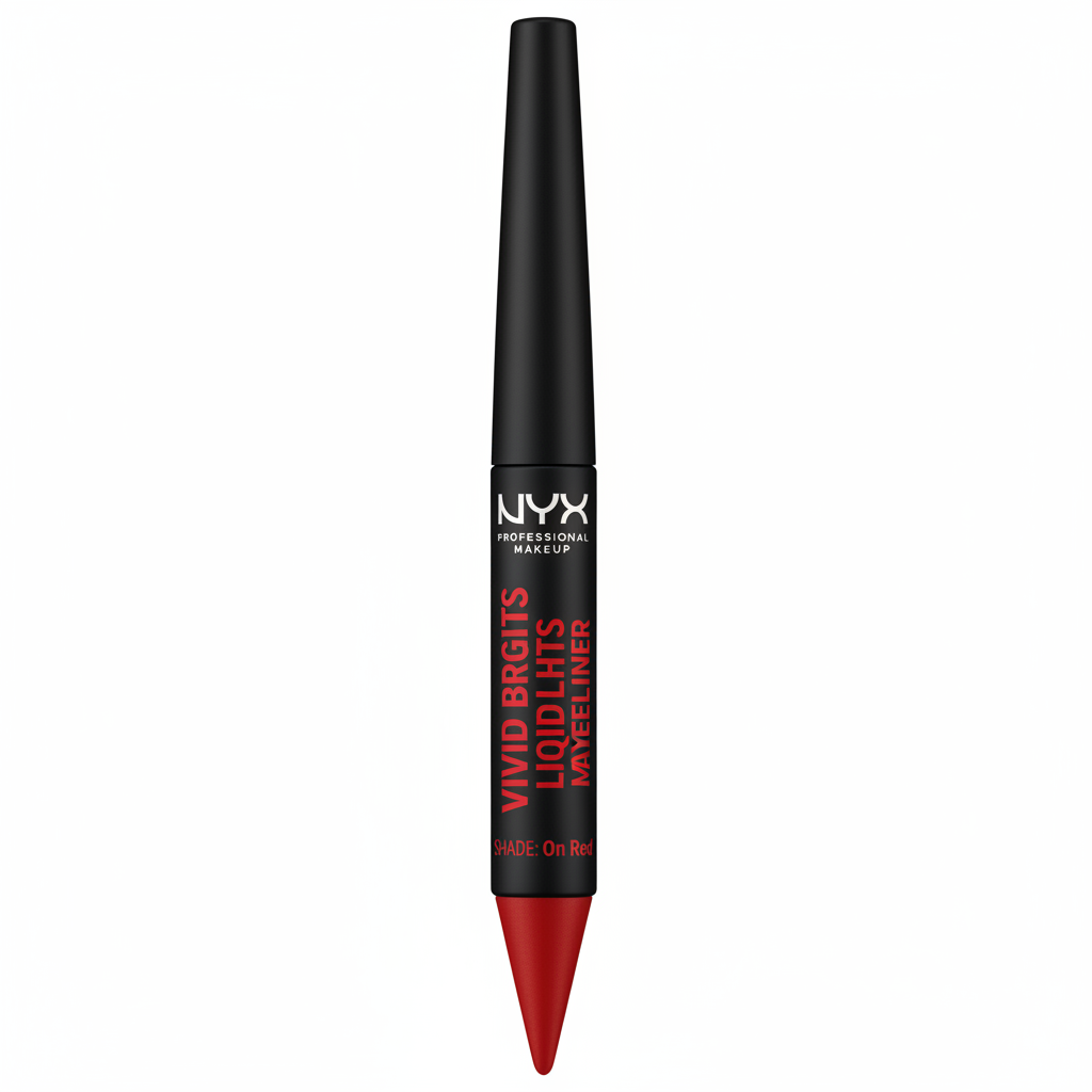 آيلاينر NYX فيفيد برايتس - أون رد - NYX Vivid Brights Matte Liquid Eyeliner - On Red