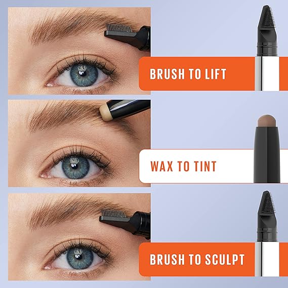 Maybelline TattooStudio Brow Lift Stick Makeup with Tinted Wax Conditioning Complex, اللون أشقر
