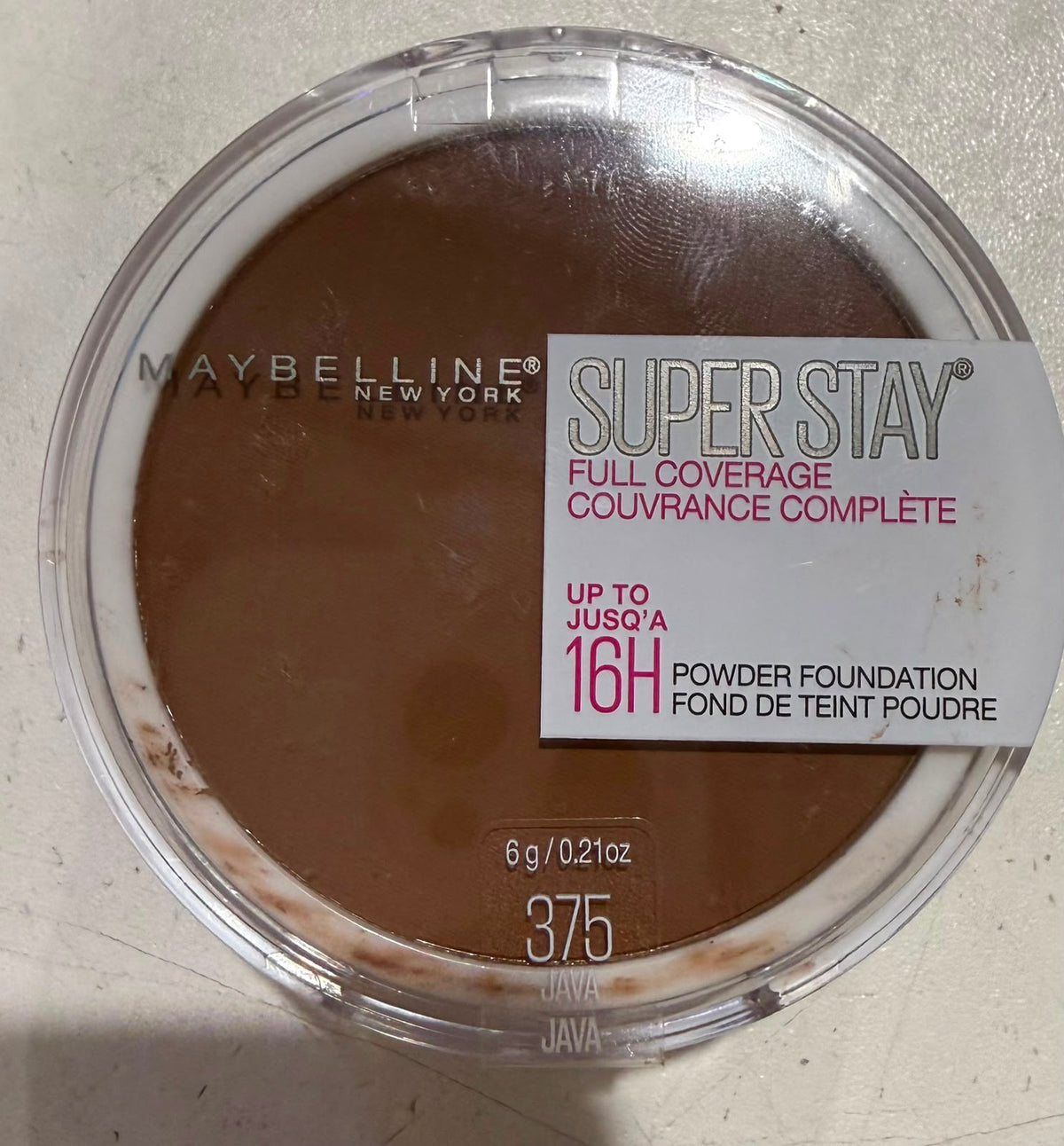 MAYBELLIN SUPER STAY UP TO 16H  POWDER FOUNDATION