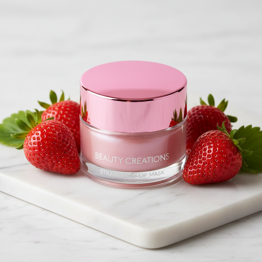 قناع الشفاه بنكهة الفراولة - Beauty Creations Strawberry Lip Mask