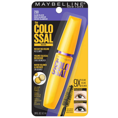 MAYBELLINE ماسكارا The Colossal BIG SHOT Volum'Express المقاومة للماء 226 أسود كثيف