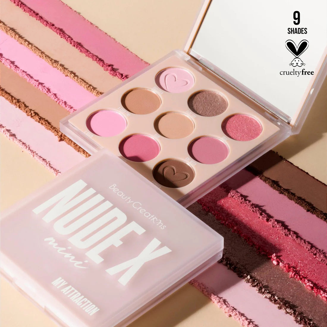 باليت ظلال العيون Nude X Mini - My attraction